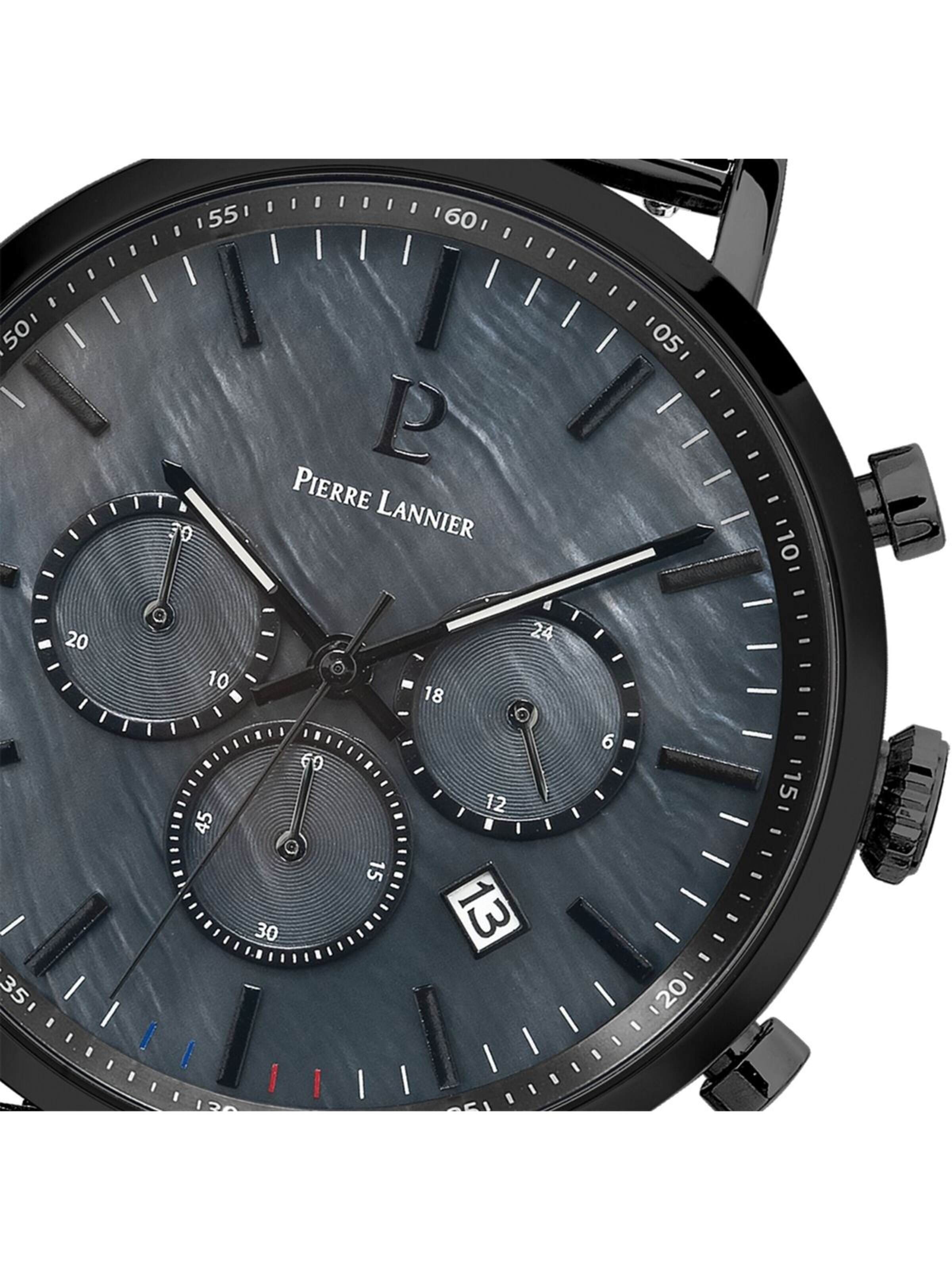 Montre à affichage analogique 'Baron' Pierre Lannier en noir