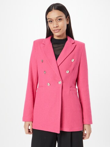 Wallis Curve Blazer in Pink: predná strana