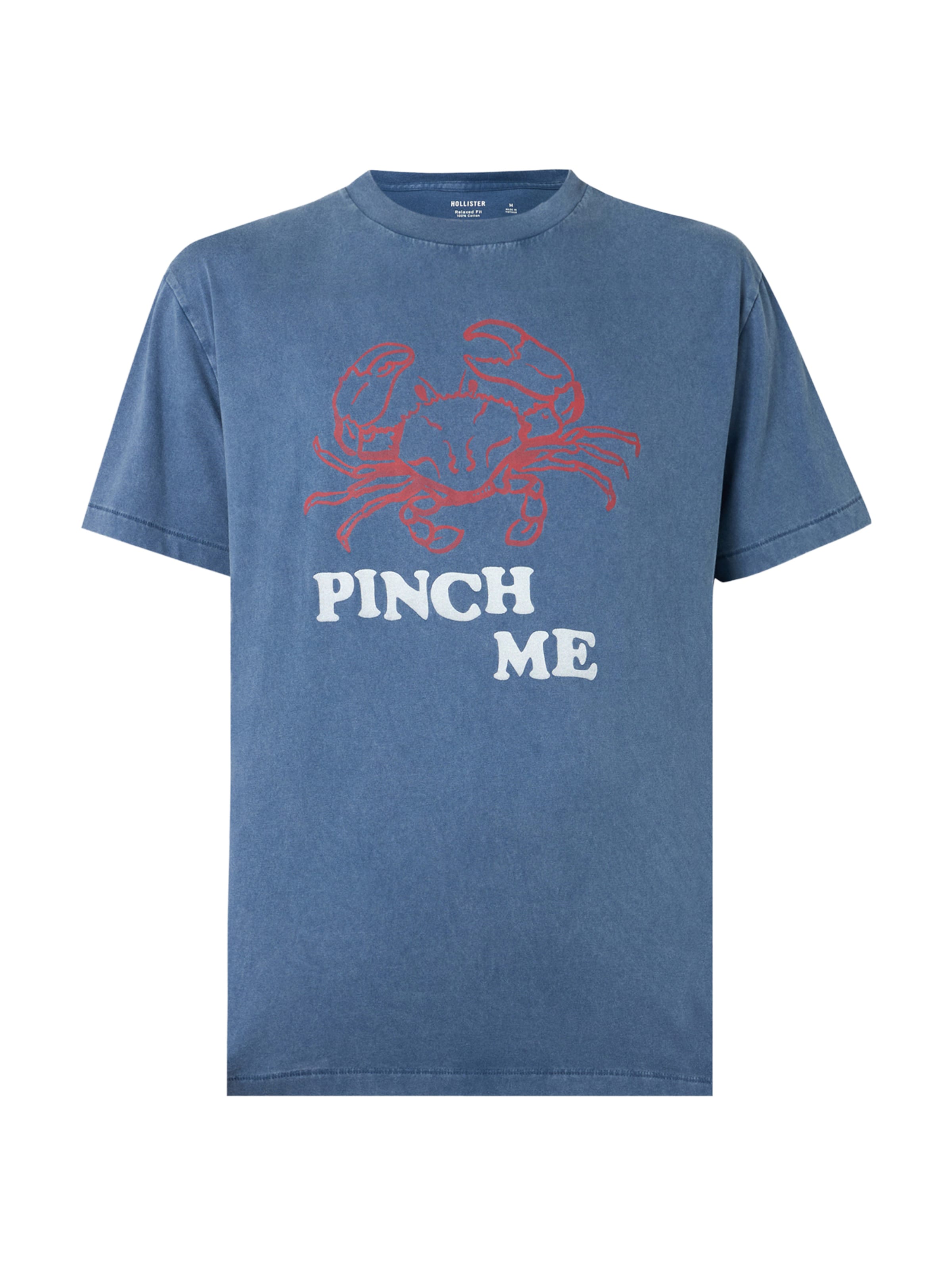 HOLLISTER T-Shirt in Blau: Vorderseite