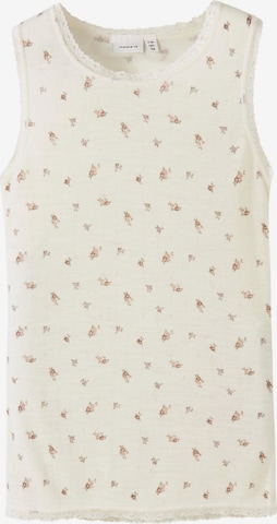 NAME IT Undertrøje i hvid: forside