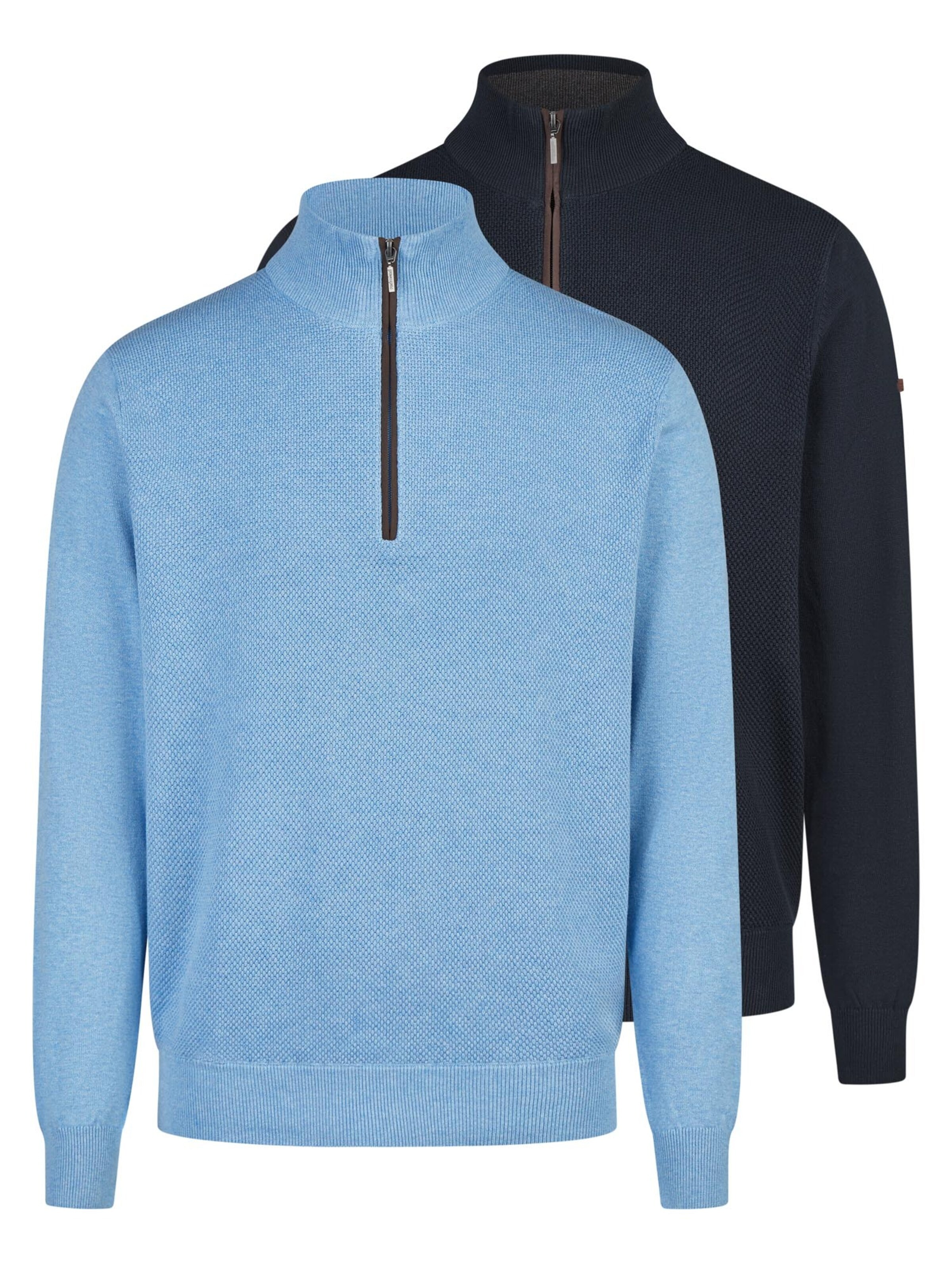 redmond Sweater 'Basic' in Blue: front
