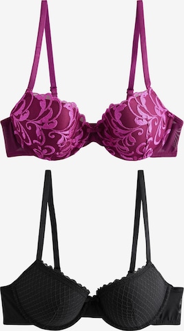 Next T-Shirt Rintaliivi värissä lila: etupuoli