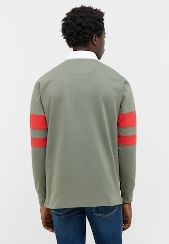 MUSTANG Sweatshirt 'Portis' in Grün