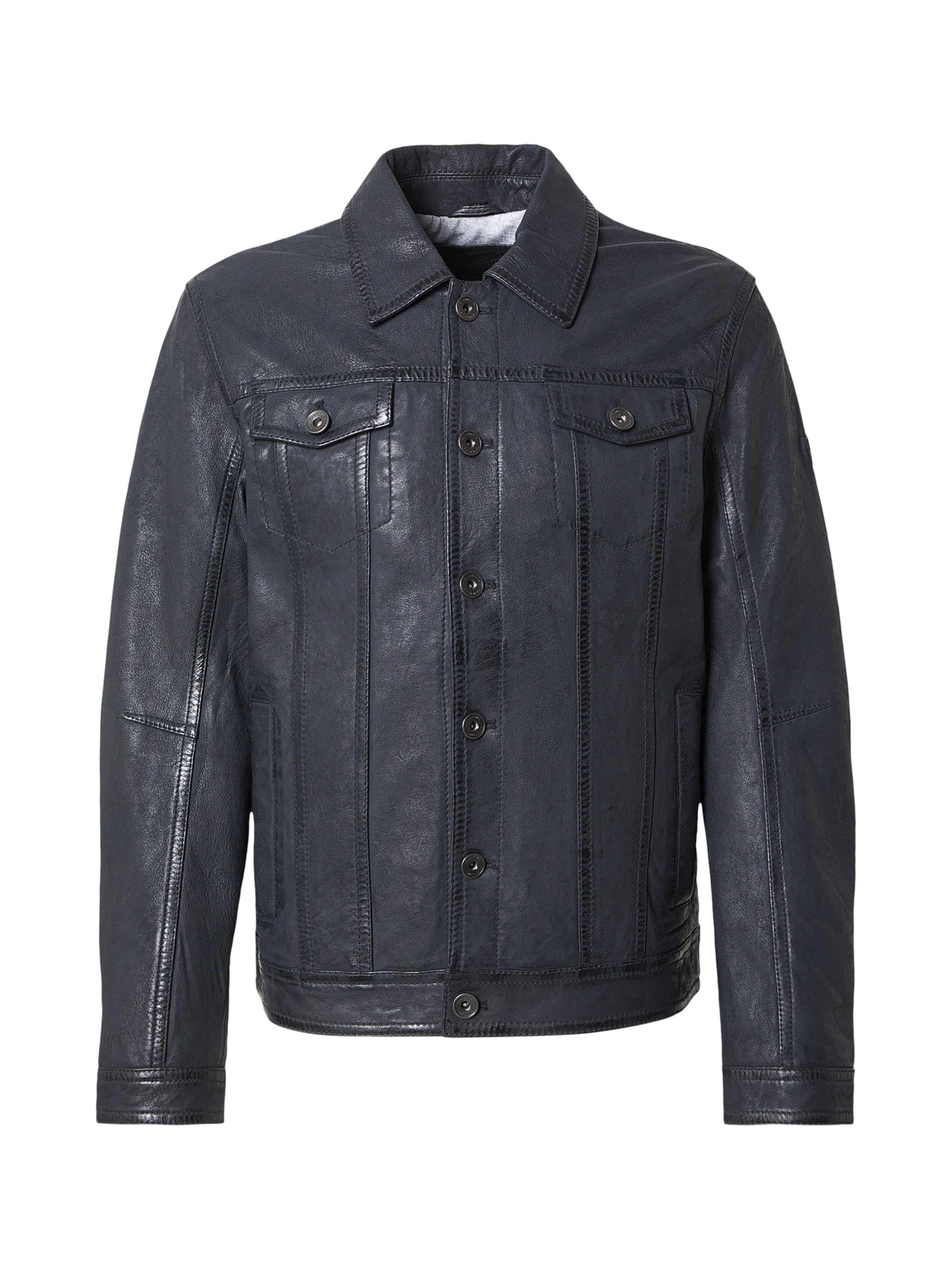 Mauritius Overgangsjakke 'Eddo' i blå: forside