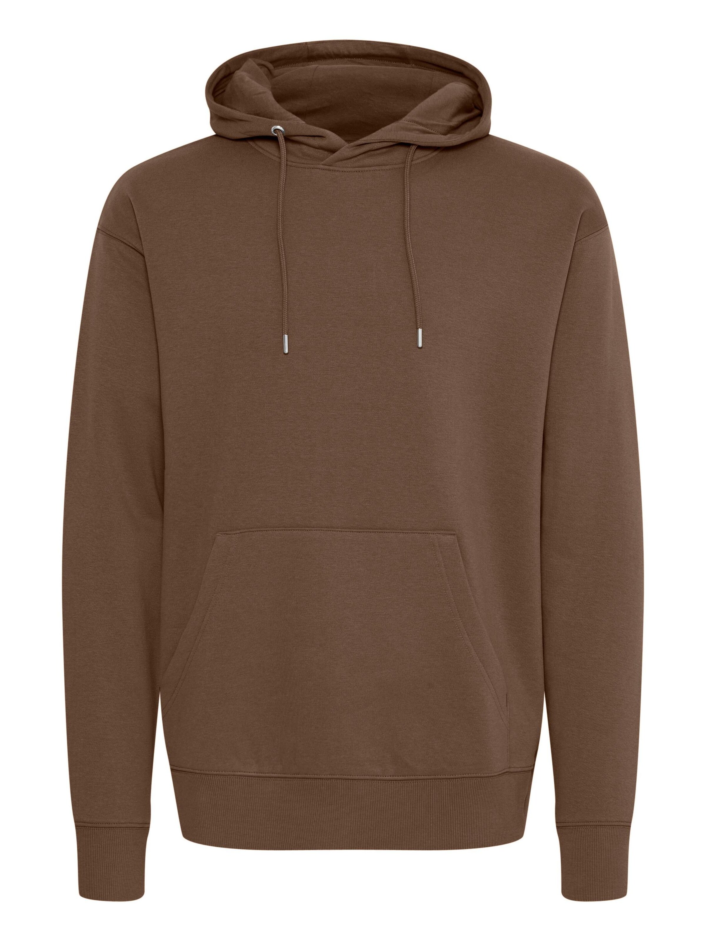 Pull-over ' Lenz' !Solid en marron : devant