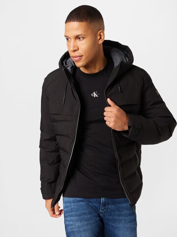 Veste d’hiver 'Chad' REDPOINT en noir : devant