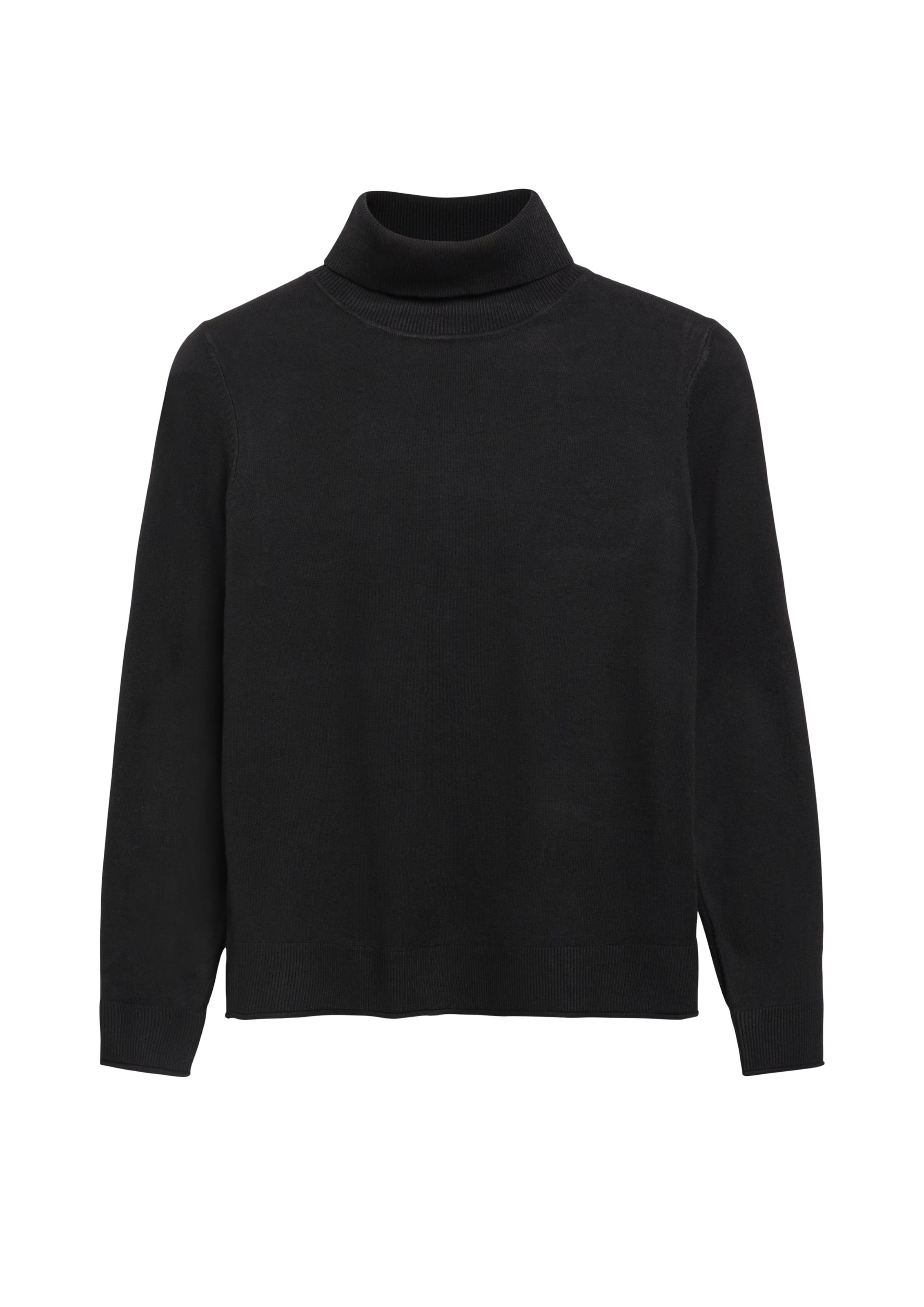 s.Oliver Pullover in Schwarz: Vorderseite