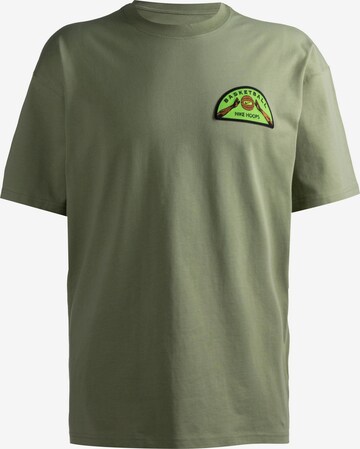 T-Shirt fonctionnel NIKE en vert : devant