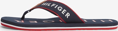 TOMMY HILFIGER Varvastossut värissä tummansininen / punainen / valkoinen, Tuotenäkymä