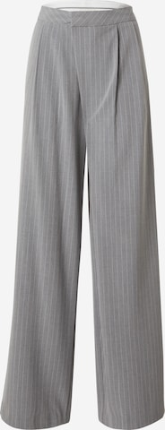 LeGer by Lena Gercke Zvonové kalhoty Kalhoty se sklady v pase 'Tessa Tall' – šedá: přední strana