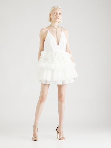 True Decadence Φόρεμα κοκτέιλ σε λευκό