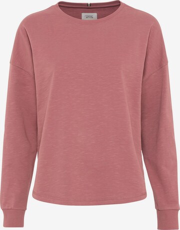 CAMEL ACTIVE Sweatshirt in Roze: voorkant