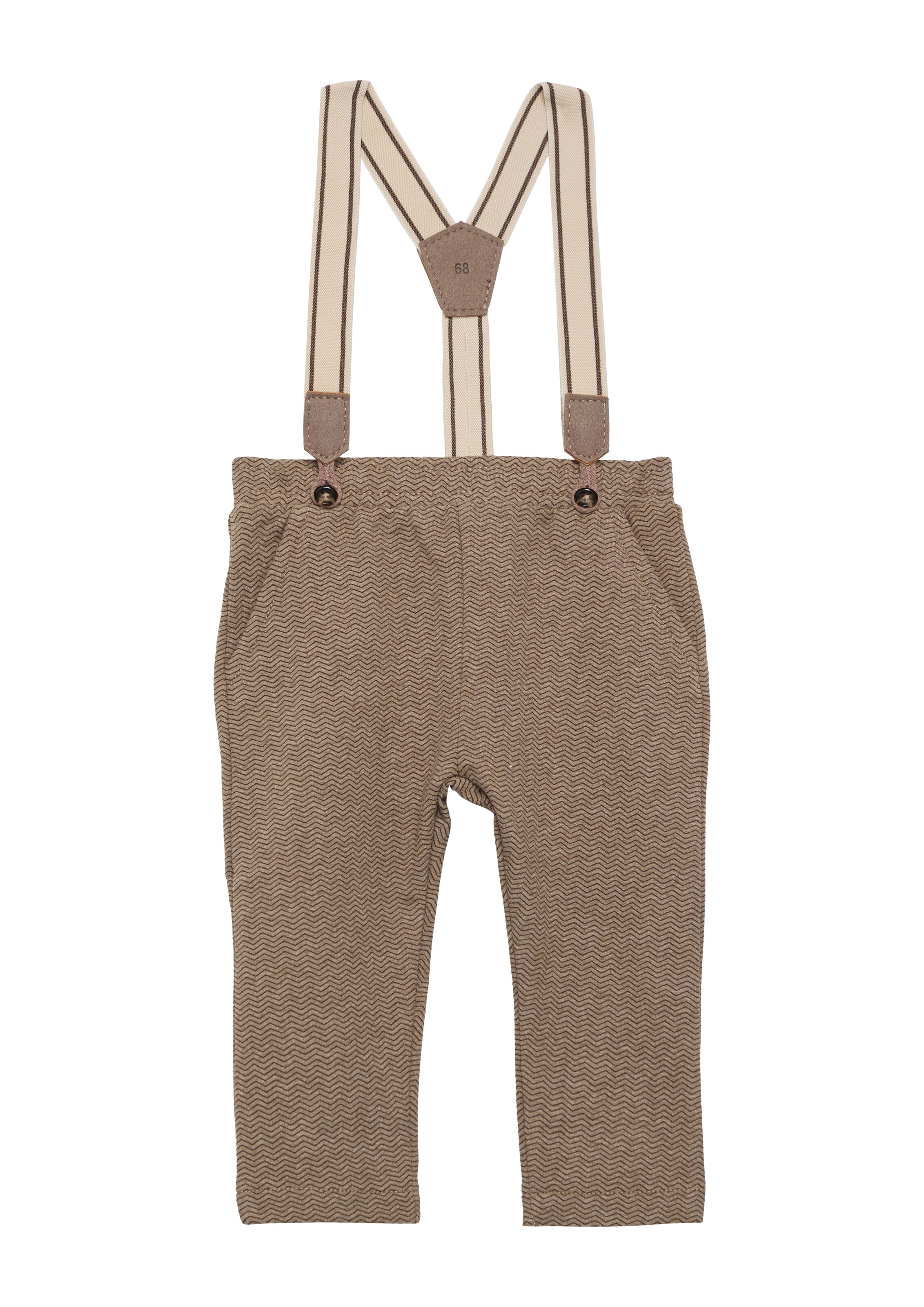 s.Oliver Regular Hose in Braun: Vorderseite