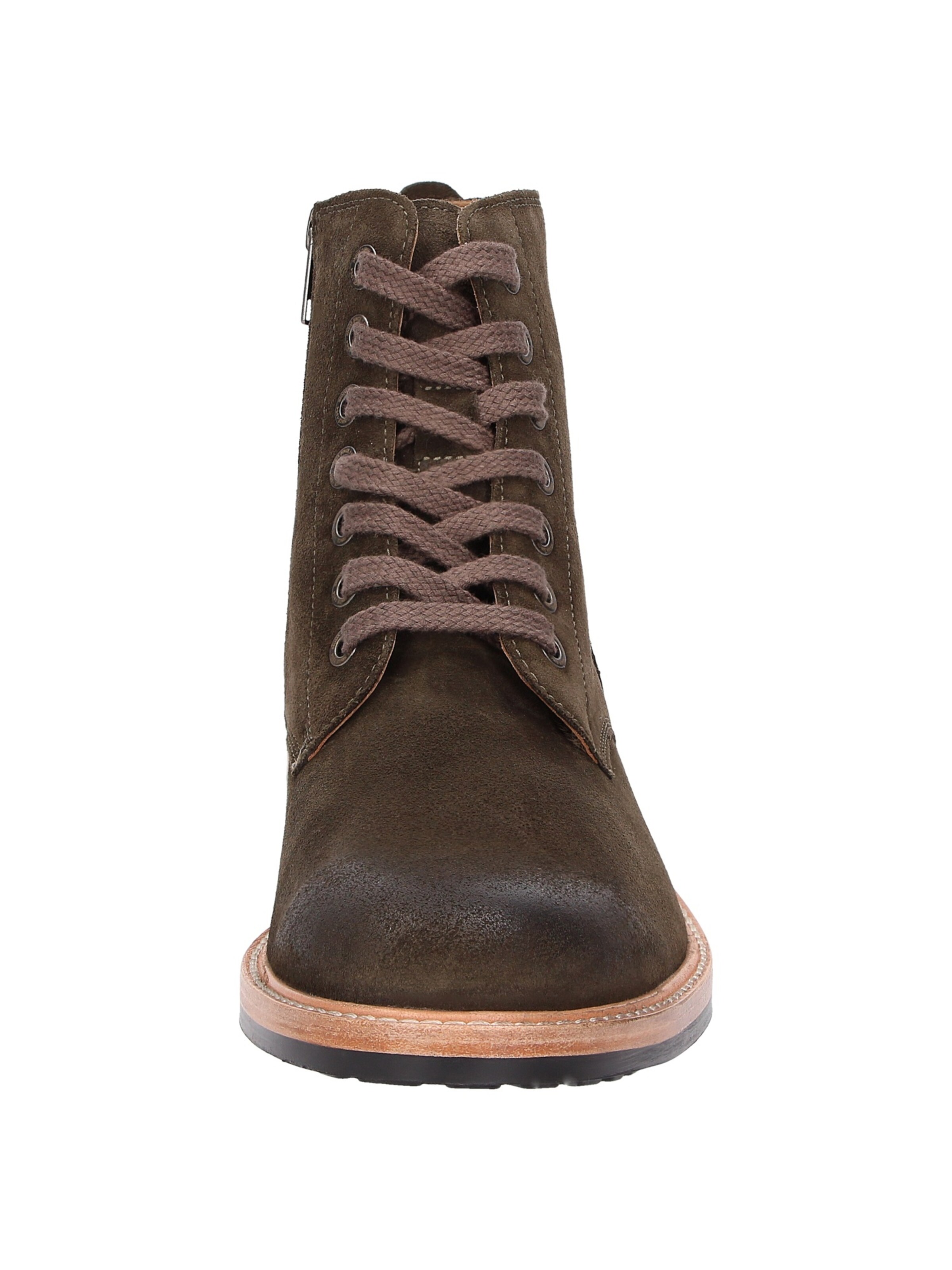 SIOUX Lace-up boots 'Tils bootie 003' in Green