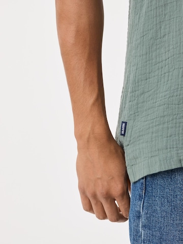 Seaside Regular fit Button Up Shirt in Green