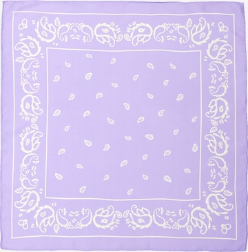 Foulard 'Lyca' EDITED en violet : devant