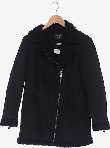 Le Temps Des Cerises Mantel XS in Schwarz: Vorderseite