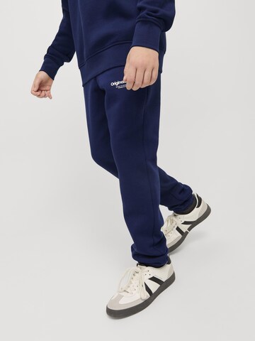 Effilé Pantalon de sport 'JPSTGordon JJVesterbro' Jack & Jones Junior en bleu