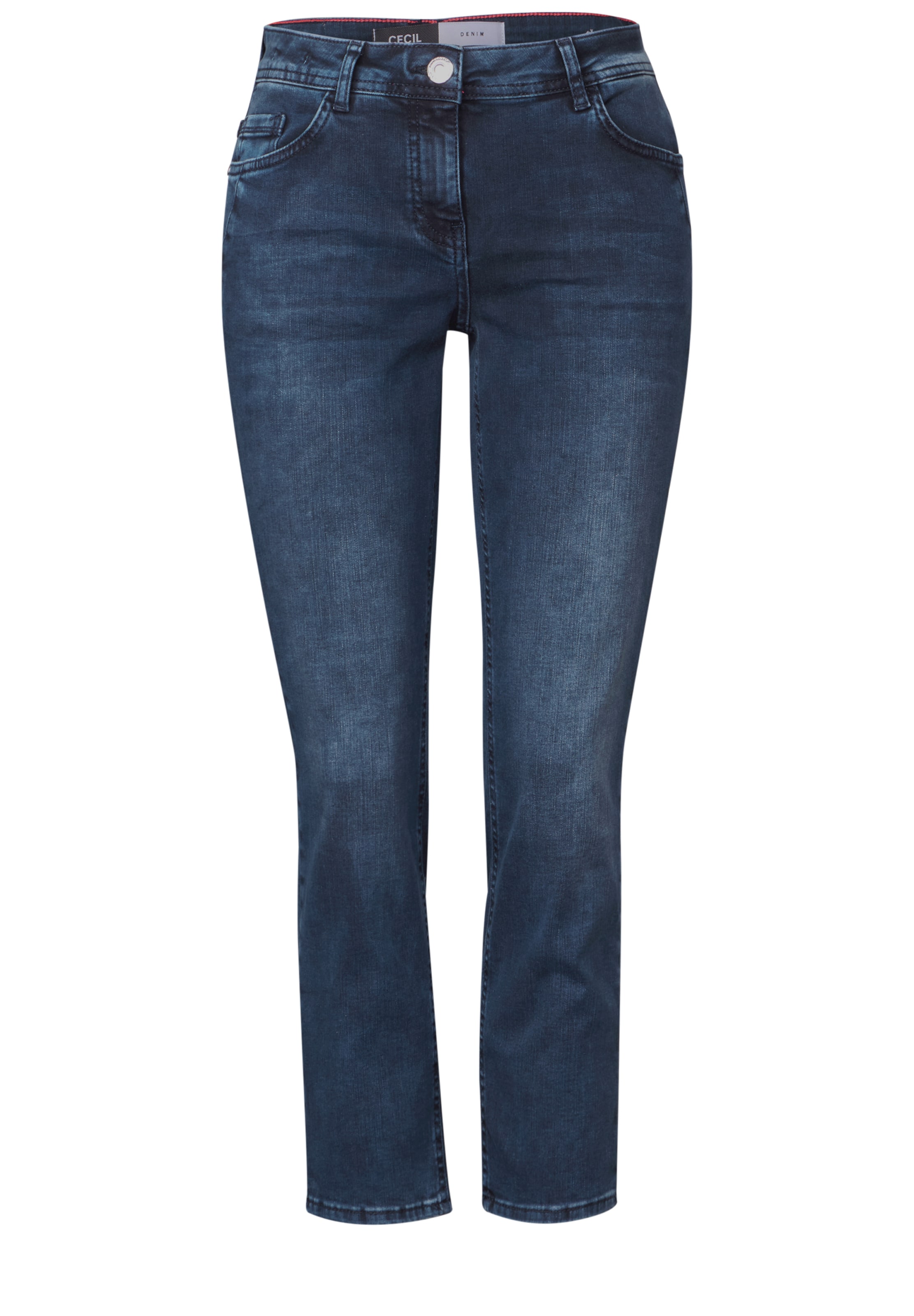 CECIL Regular Jeans in Blue: front