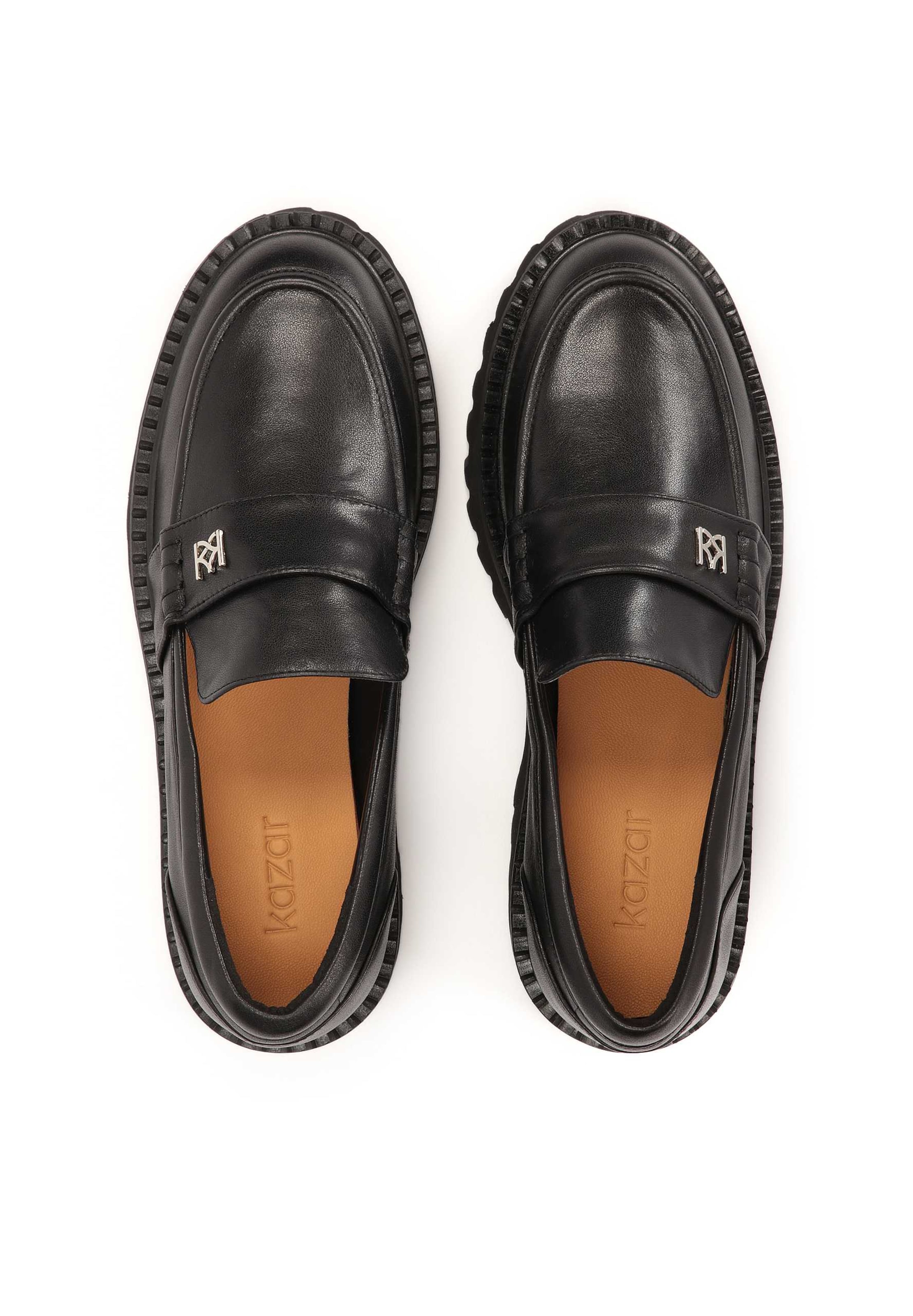 Papuci de casă de la Kazar pe negru