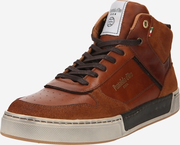 PANTOFOLA D'ORO High-top trainers 'Morino' in Brown: front
