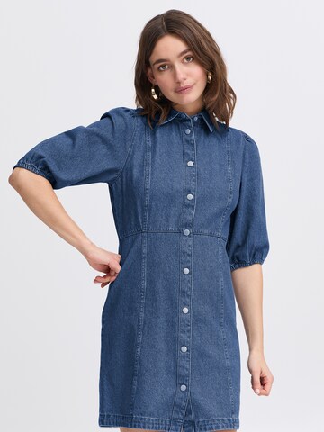 Abito camicia 'BYKapuca' di b.young in blu: frontale