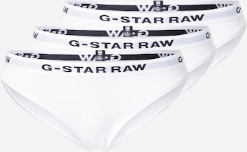 G-STAR Kalhotky – bílá: přední strana