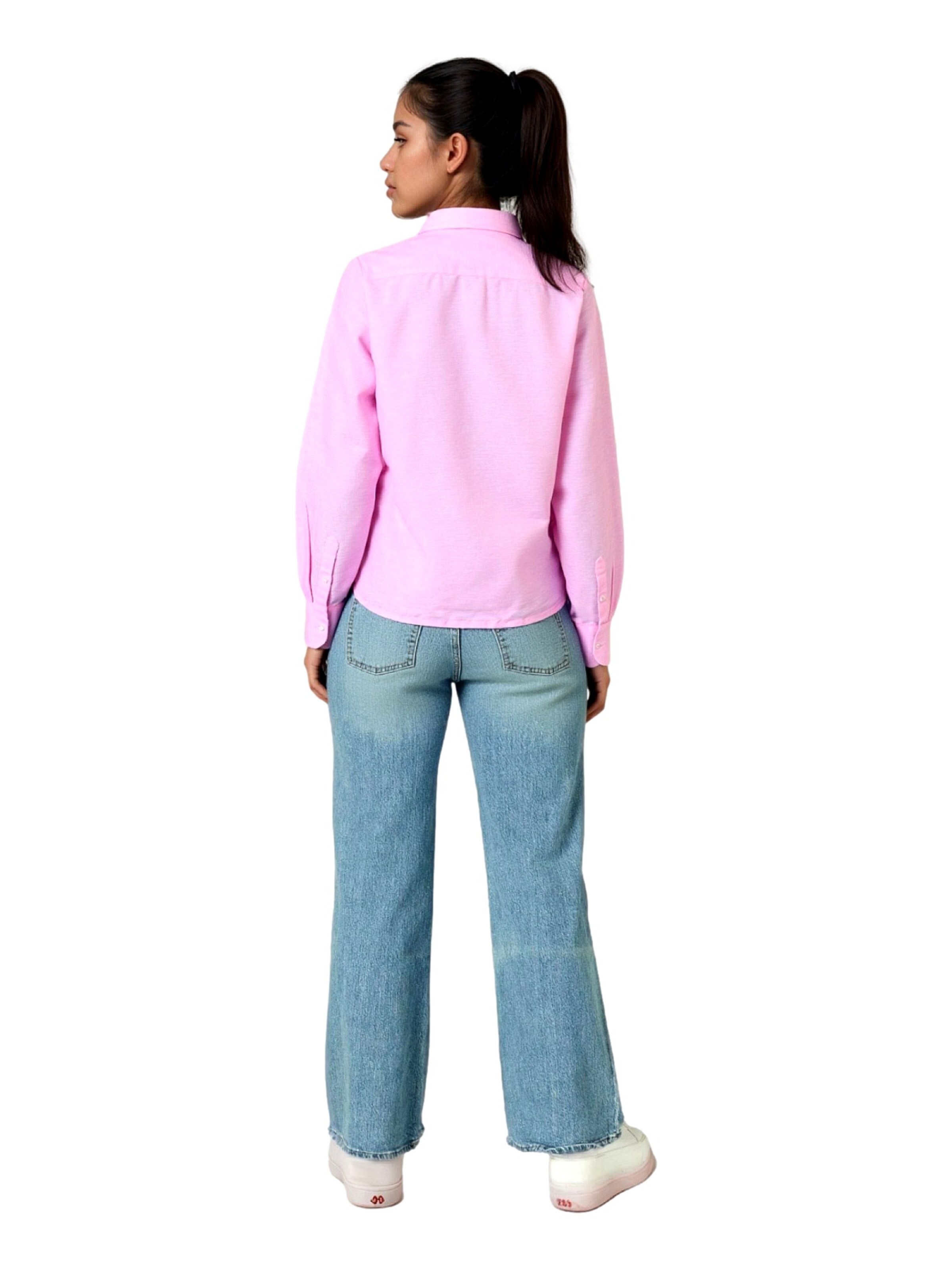 U.S. POLO ASSN. Bluse in Pink