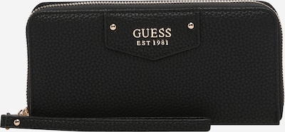 GUESS Wallet 'Brenton' in Gold / Black, Item view