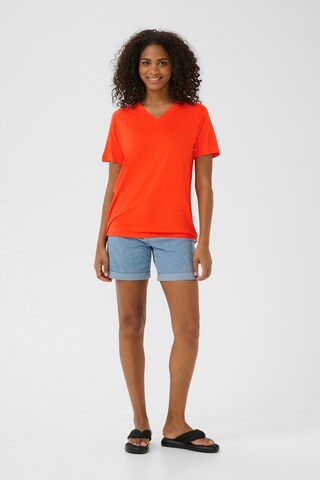 Kaffe - Camisa 'KAmaria' em vermelho