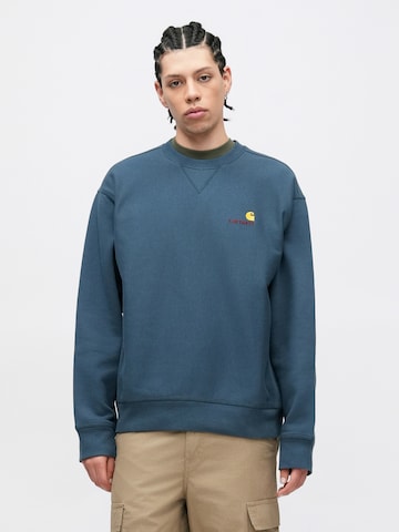 zils Carhartt WIP Sportisks džemperis 'American Script'