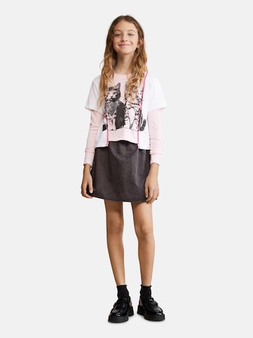 Desigual T-shirt i rosa