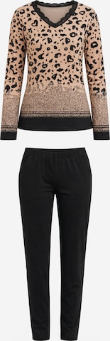 Vivisence Pajama '2061' in Black: front