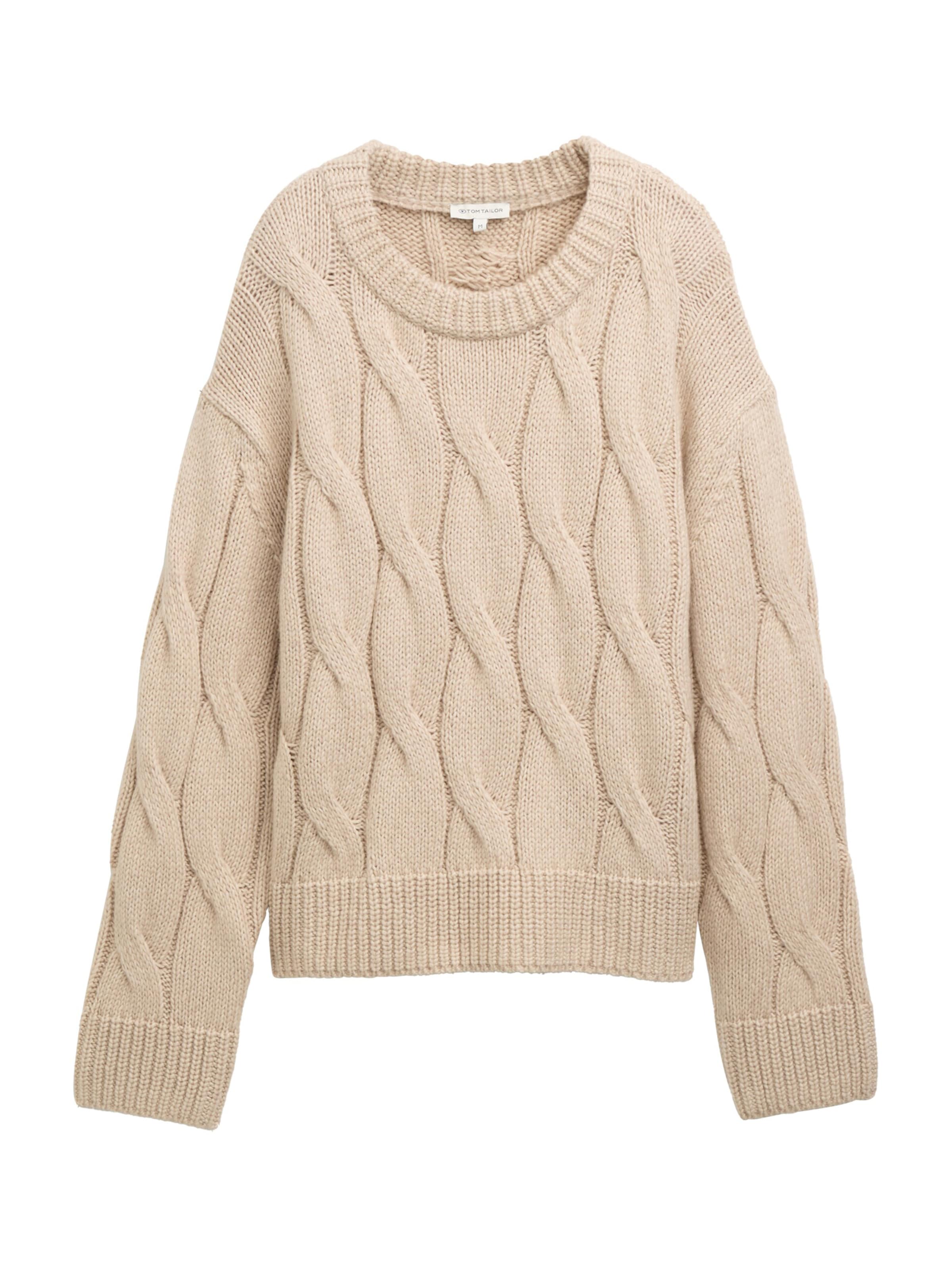 TOM TAILOR Neulepaita värissä harmaa: etupuoli