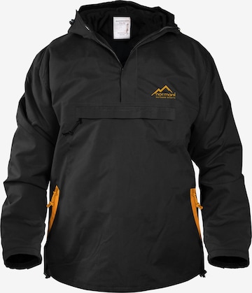 Veste outdoor 'Myrsky' normani en noir : devant