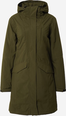 KILLTEC Toiminnallinen pitkä takki värissä vihreä: etupuoli