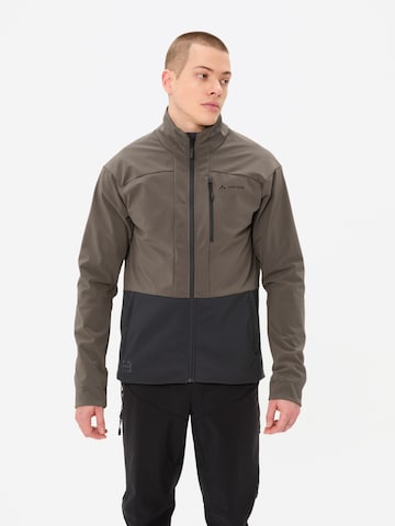 VAUDE Sportjas 'Qimsa Pro SFT' in Bruin: voorkant