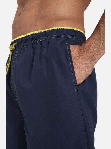 Jan Vanderstorm Board Shorts ' Leemes ' in Blue