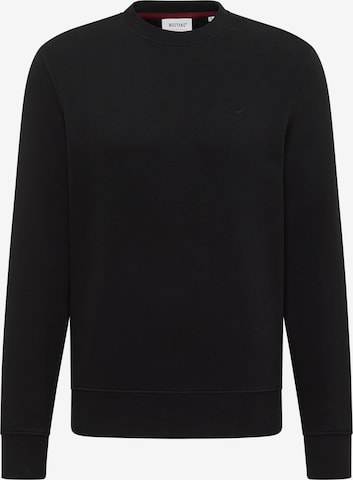 MUSTANG Sweatshirt 'Clio' in Schwarz: Vorderseite