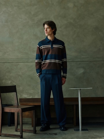 Casual Friday Voľný strih Nohavice 'CFGrant' - Modrá