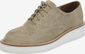Ekonika Lace-Up Shoes in Brown: front