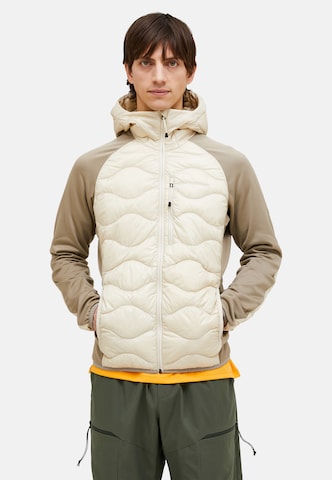 Veste de sport 'Helium' PEAK PERFORMANCE en beige : devant