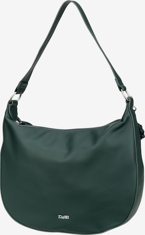 ZWEI Shoulder Bag 'Yuna YU110' in Green: front
