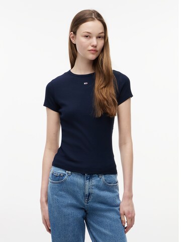 Maglietta 'ESSENTIAL' di Tommy Jeans in blu: frontale
