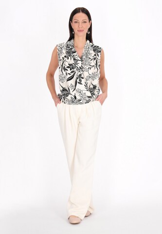 Usha Блузка 'Fashion Look' в Белый