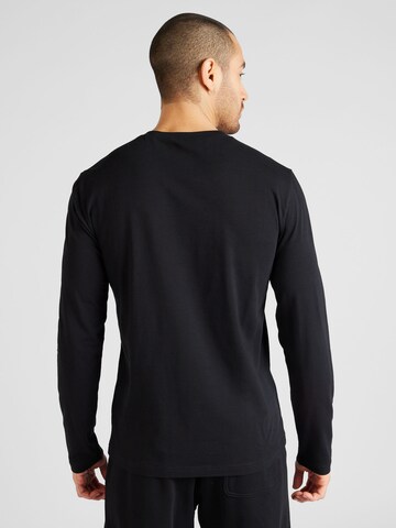 EA7 Emporio Armani Тениска 'T-SHIRT' в черно
