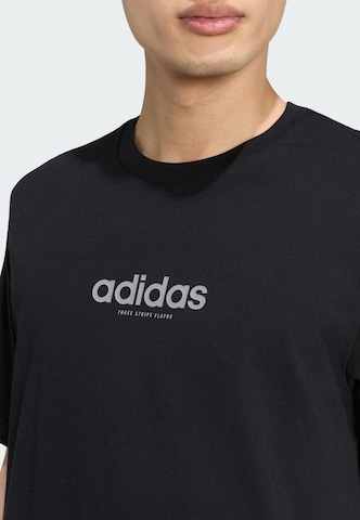 ADIDAS SPORTSWEAR Funkcionalna majica 'Burger Flavor' | črna barva