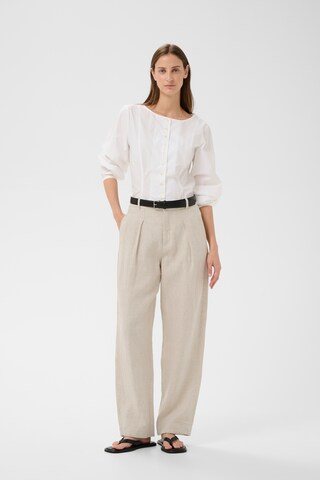 InWear Regular Trousers 'DilanaIW' in Beige
