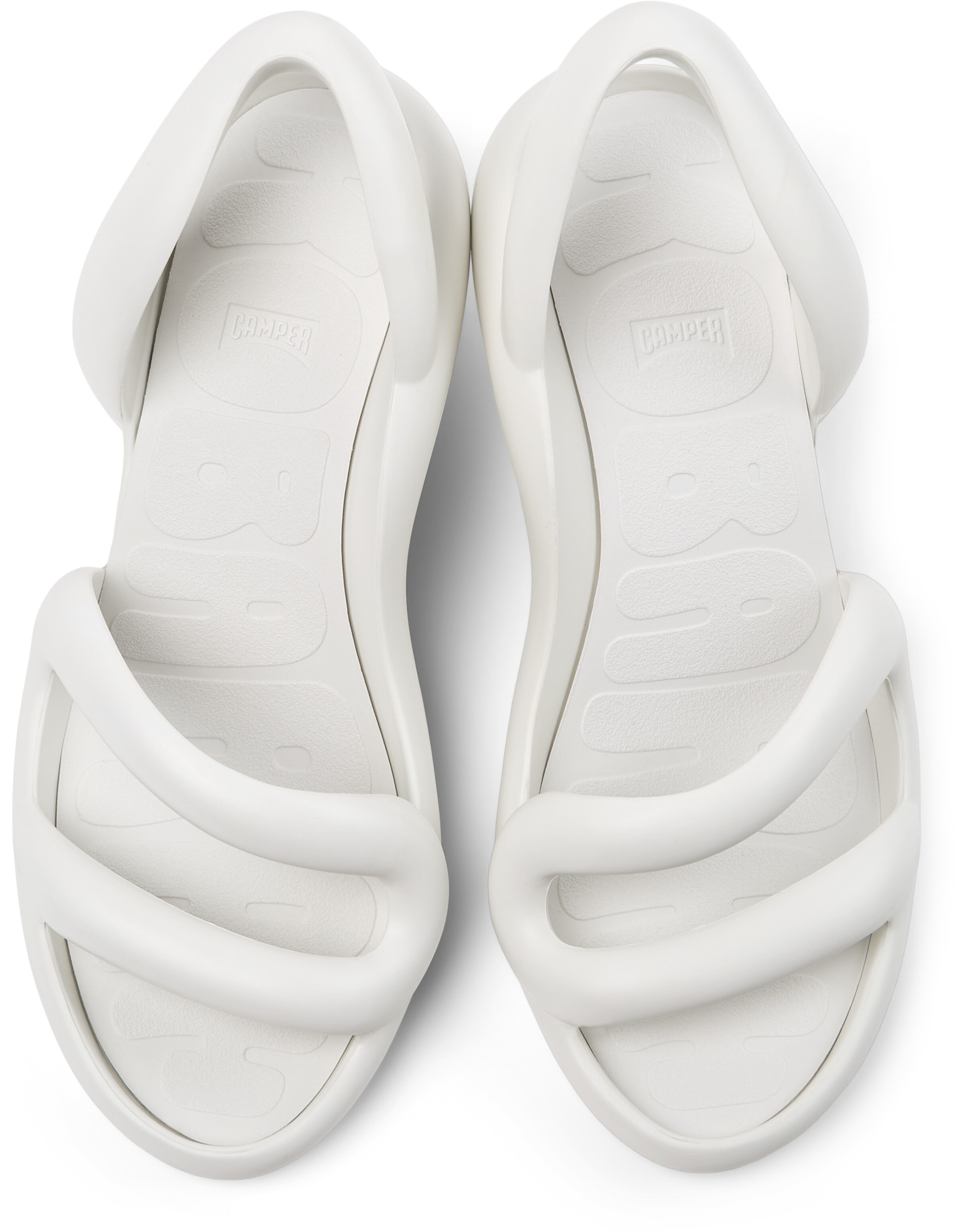 Sandalo 'Kobarah' di CAMPER in bianco