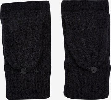 Urban Classics Mittens in Black: front